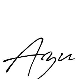 How to Draw Azu signature style? Antro_Vectra_Bolder is a latest design signature styles for name Azu. Azu signature style 7 images and pictures png