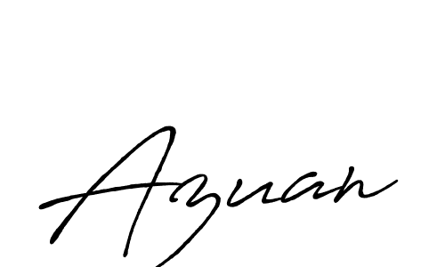if you are searching for the best signature style for your name Azuan. so please give up your signature search. here we have designed multiple signature styles  using Antro_Vectra_Bolder. Azuan signature style 7 images and pictures png