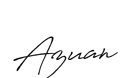 The best way (Antro_Vectra_Bolder) to make a short signature is to pick only two or three words in your name. The name Azuan include a total of six letters. For converting this name. Azuan signature style 7 images and pictures png