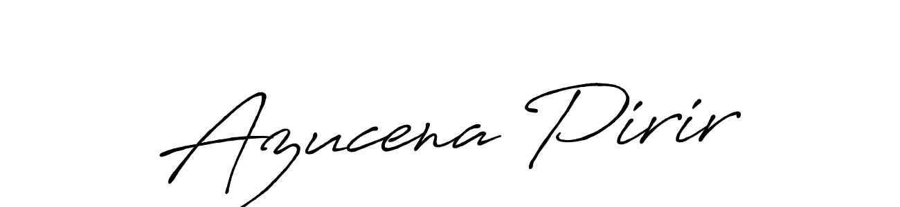 Also You can easily find your signature by using the search form. We will create Azucena Pirir name handwritten signature images for you free of cost using Antro_Vectra_Bolder sign style. Azucena Pirir signature style 7 images and pictures png