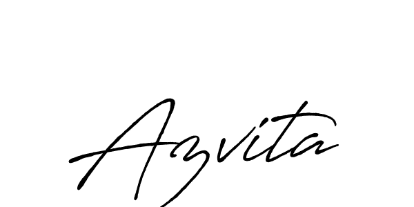 Make a beautiful signature design for name Azvita. Use this online signature maker to create a handwritten signature for free. Azvita signature style 7 images and pictures png