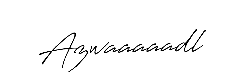 Make a beautiful signature design for name Azwaaaaadl. With this signature (Antro_Vectra_Bolder) style, you can create a handwritten signature for free. Azwaaaaadl signature style 7 images and pictures png