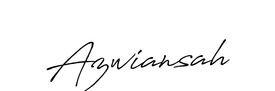 It looks lik you need a new signature style for name Azwiansah. Design unique handwritten (Antro_Vectra_Bolder) signature with our free signature maker in just a few clicks. Azwiansah signature style 7 images and pictures png