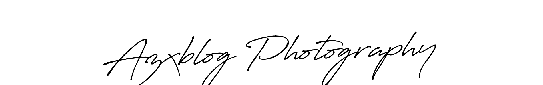 You should practise on your own different ways (Antro_Vectra_Bolder) to write your name (Azxblog Photography) in signature. don't let someone else do it for you. Azxblog Photography signature style 7 images and pictures png