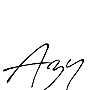 It looks lik you need a new signature style for name Azy. Design unique handwritten (Antro_Vectra_Bolder) signature with our free signature maker in just a few clicks. Azy signature style 7 images and pictures png