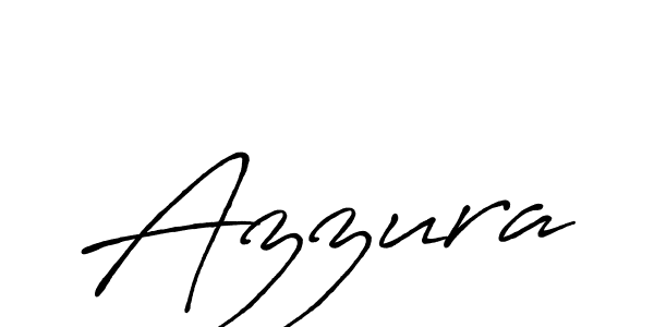 if you are searching for the best signature style for your name Azzura. so please give up your signature search. here we have designed multiple signature styles  using Antro_Vectra_Bolder. Azzura signature style 7 images and pictures png