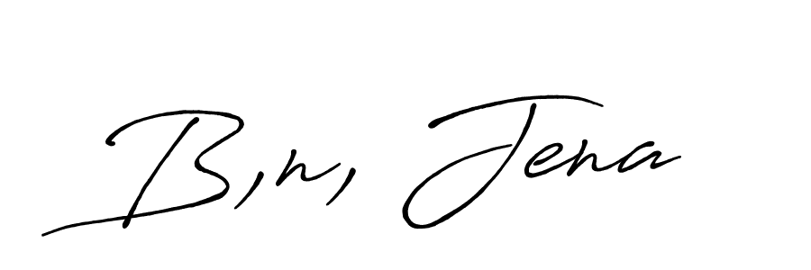 Also You can easily find your signature by using the search form. We will create B,n, Jena name handwritten signature images for you free of cost using Antro_Vectra_Bolder sign style. B,n, Jena signature style 7 images and pictures png