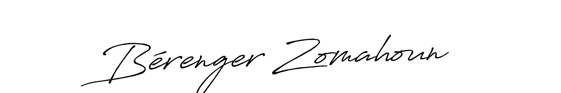 Use a signature maker to create a handwritten signature online. With this signature software, you can design (Antro_Vectra_Bolder) your own signature for name Bérenger Zomahoun. Bérenger Zomahoun signature style 7 images and pictures png