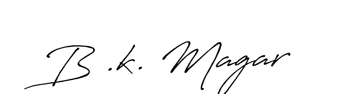 if you are searching for the best signature style for your name B .k. Magar. so please give up your signature search. here we have designed multiple signature styles  using Antro_Vectra_Bolder. B .k. Magar signature style 7 images and pictures png