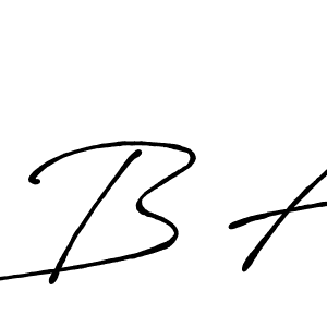 Antro_Vectra_Bolder is a professional signature style that is perfect for those who want to add a touch of class to their signature. It is also a great choice for those who want to make their signature more unique. Get B A name to fancy signature for free. B A signature style 7 images and pictures png