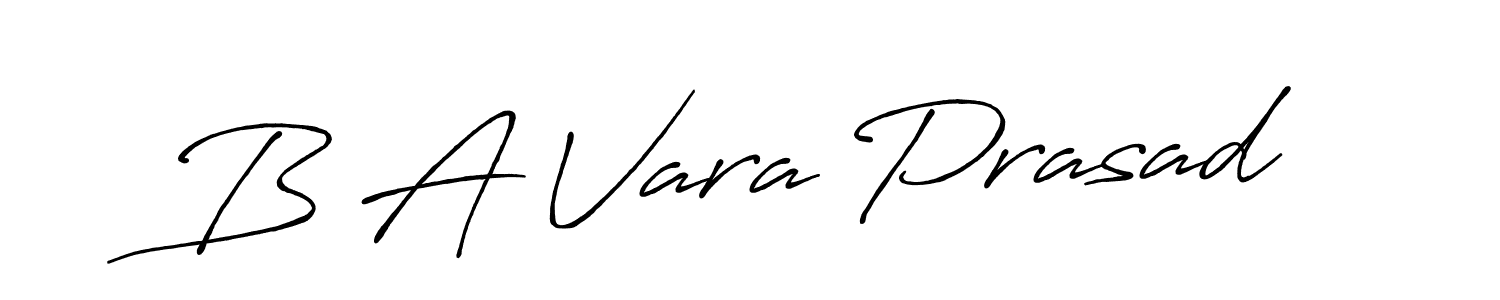 It looks lik you need a new signature style for name B A Vara Prasad. Design unique handwritten (Antro_Vectra_Bolder) signature with our free signature maker in just a few clicks. B A Vara Prasad signature style 7 images and pictures png