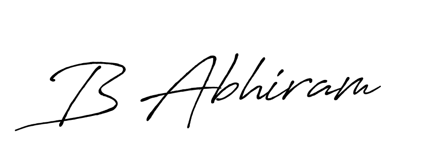 Once you've used our free online signature maker to create your best signature Antro_Vectra_Bolder style, it's time to enjoy all of the benefits that B Abhiram name signing documents. B Abhiram signature style 7 images and pictures png