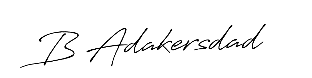 Make a beautiful signature design for name B Adakersdad. Use this online signature maker to create a handwritten signature for free. B Adakersdad signature style 7 images and pictures png