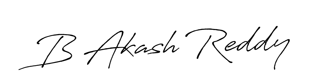 Make a beautiful signature design for name B Akash Reddy. Use this online signature maker to create a handwritten signature for free. B Akash Reddy signature style 7 images and pictures png