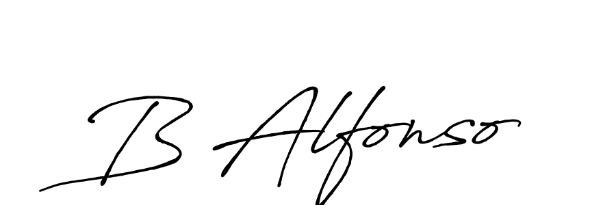 if you are searching for the best signature style for your name B Alfonso. so please give up your signature search. here we have designed multiple signature styles  using Antro_Vectra_Bolder. B Alfonso signature style 7 images and pictures png