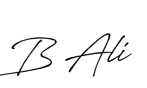 How to make B Ali signature? Antro_Vectra_Bolder is a professional autograph style. Create handwritten signature for B Ali name. B Ali signature style 7 images and pictures png