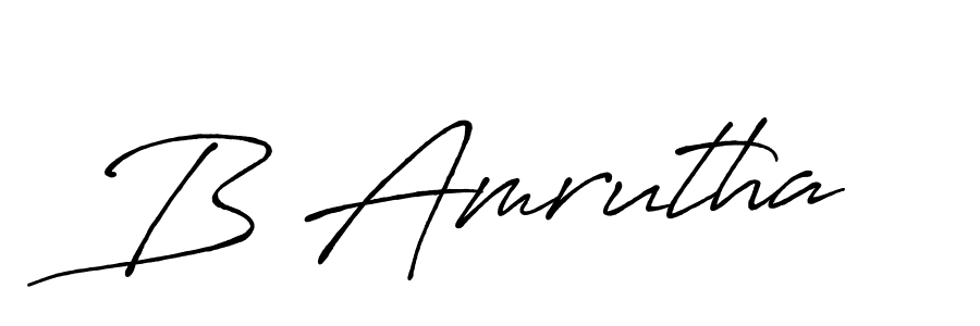 It looks lik you need a new signature style for name B Amrutha. Design unique handwritten (Antro_Vectra_Bolder) signature with our free signature maker in just a few clicks. B Amrutha signature style 7 images and pictures png