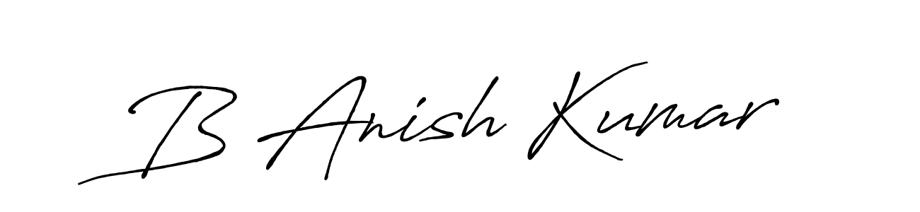 Here are the top 10 professional signature styles for the name B Anish Kumar. These are the best autograph styles you can use for your name. B Anish Kumar signature style 7 images and pictures png