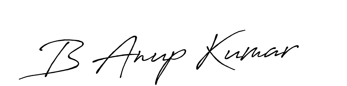 How to Draw B Anup Kumar signature style? Antro_Vectra_Bolder is a latest design signature styles for name B Anup Kumar. B Anup Kumar signature style 7 images and pictures png