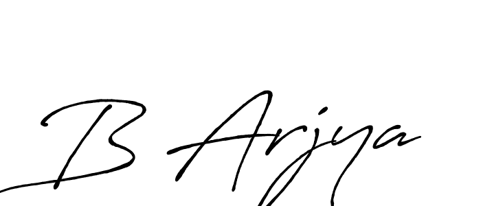 It looks lik you need a new signature style for name B Arjya. Design unique handwritten (Antro_Vectra_Bolder) signature with our free signature maker in just a few clicks. B Arjya signature style 7 images and pictures png