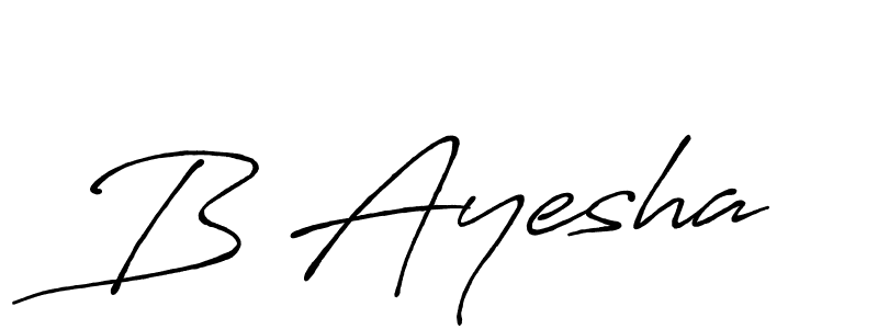 Make a short B Ayesha signature style. Manage your documents anywhere anytime using Antro_Vectra_Bolder. Create and add eSignatures, submit forms, share and send files easily. B Ayesha signature style 7 images and pictures png