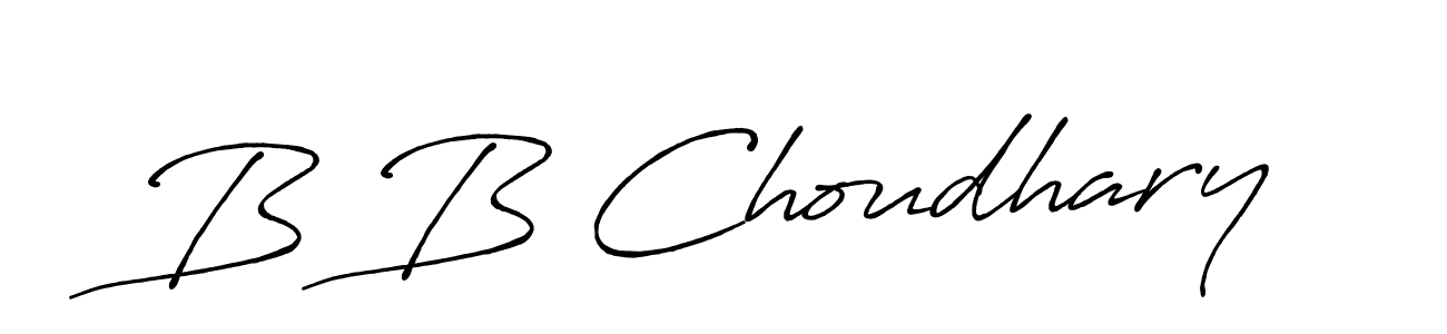Make a beautiful signature design for name B B Choudhary. Use this online signature maker to create a handwritten signature for free. B B Choudhary signature style 7 images and pictures png