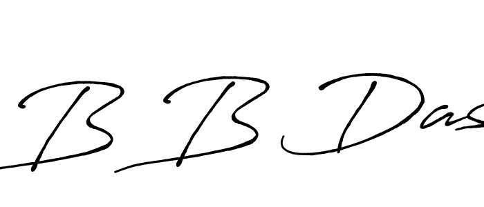 Once you've used our free online signature maker to create your best signature Antro_Vectra_Bolder style, it's time to enjoy all of the benefits that B B Das name signing documents. B B Das signature style 7 images and pictures png