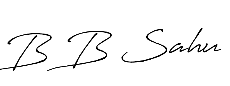 Make a beautiful signature design for name B B Sahu. Use this online signature maker to create a handwritten signature for free. B B Sahu signature style 7 images and pictures png