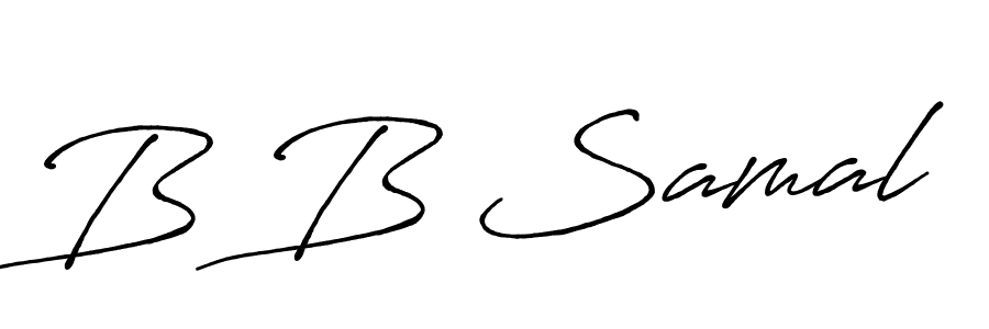 Make a beautiful signature design for name B B Samal. Use this online signature maker to create a handwritten signature for free. B B Samal signature style 7 images and pictures png