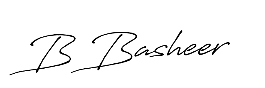 This is the best signature style for the B Basheer name. Also you like these signature font (Antro_Vectra_Bolder). Mix name signature. B Basheer signature style 7 images and pictures png