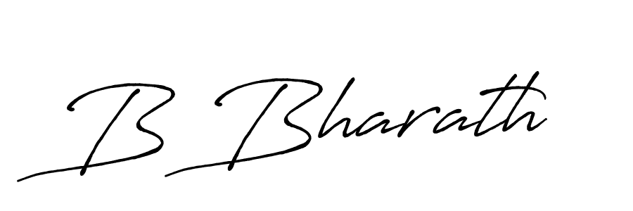 Best and Professional Signature Style for B Bharath. Antro_Vectra_Bolder Best Signature Style Collection. B Bharath signature style 7 images and pictures png