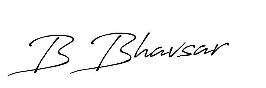 Antro_Vectra_Bolder is a professional signature style that is perfect for those who want to add a touch of class to their signature. It is also a great choice for those who want to make their signature more unique. Get B Bhavsar name to fancy signature for free. B Bhavsar signature style 7 images and pictures png