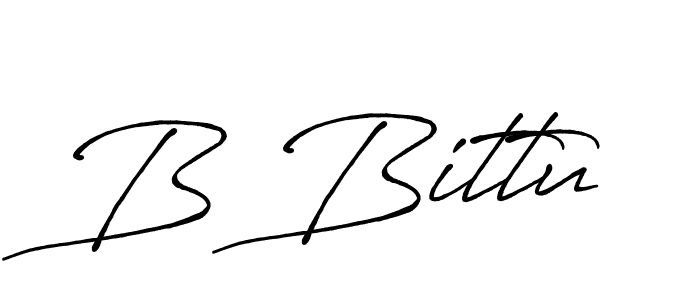 Best and Professional Signature Style for B Bittu. Antro_Vectra_Bolder Best Signature Style Collection. B Bittu signature style 7 images and pictures png