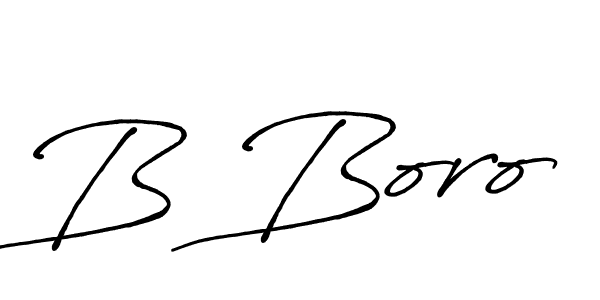 How to Draw B Boro signature style? Antro_Vectra_Bolder is a latest design signature styles for name B Boro. B Boro signature style 7 images and pictures png