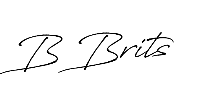 Also You can easily find your signature by using the search form. We will create B Brits name handwritten signature images for you free of cost using Antro_Vectra_Bolder sign style. B Brits signature style 7 images and pictures png