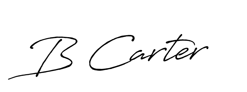 Also You can easily find your signature by using the search form. We will create B Carter name handwritten signature images for you free of cost using Antro_Vectra_Bolder sign style. B Carter signature style 7 images and pictures png