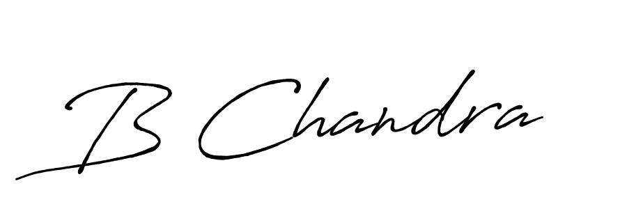 B Chandra stylish signature style. Best Handwritten Sign (Antro_Vectra_Bolder) for my name. Handwritten Signature Collection Ideas for my name B Chandra. B Chandra signature style 7 images and pictures png
