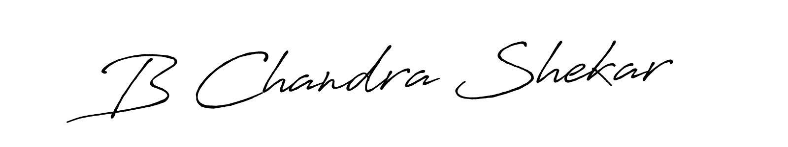 How to make B Chandra Shekar signature? Antro_Vectra_Bolder is a professional autograph style. Create handwritten signature for B Chandra Shekar name. B Chandra Shekar signature style 7 images and pictures png