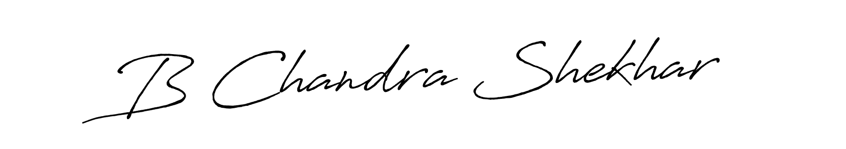 Design your own signature with our free online signature maker. With this signature software, you can create a handwritten (Antro_Vectra_Bolder) signature for name B Chandra Shekhar. B Chandra Shekhar signature style 7 images and pictures png