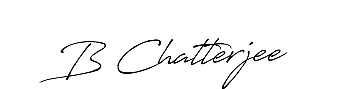 Antro_Vectra_Bolder is a professional signature style that is perfect for those who want to add a touch of class to their signature. It is also a great choice for those who want to make their signature more unique. Get B Chatterjee name to fancy signature for free. B Chatterjee signature style 7 images and pictures png