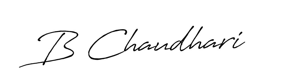 Make a beautiful signature design for name B Chaudhari. Use this online signature maker to create a handwritten signature for free. B Chaudhari signature style 7 images and pictures png