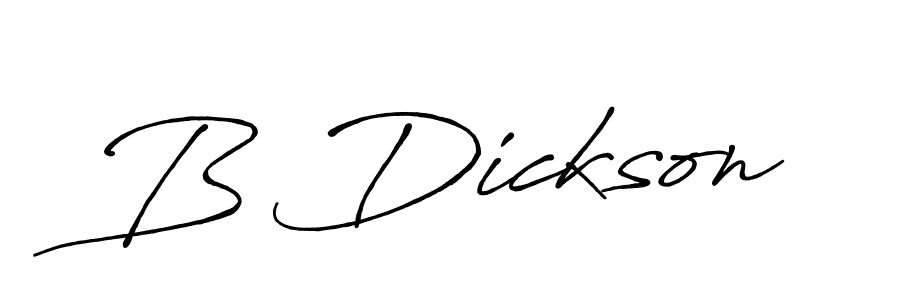 Make a beautiful signature design for name B Dickson. Use this online signature maker to create a handwritten signature for free. B Dickson signature style 7 images and pictures png