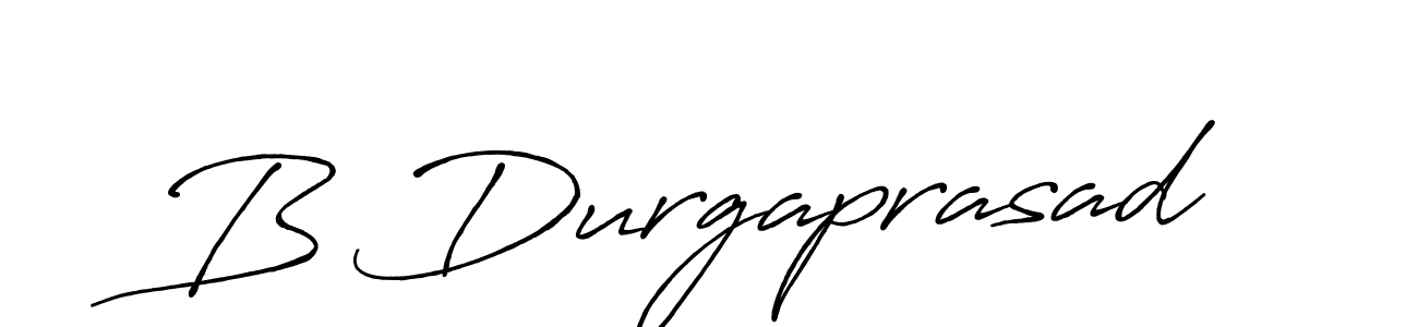 Make a beautiful signature design for name B Durgaprasad. With this signature (Antro_Vectra_Bolder) style, you can create a handwritten signature for free. B Durgaprasad signature style 7 images and pictures png