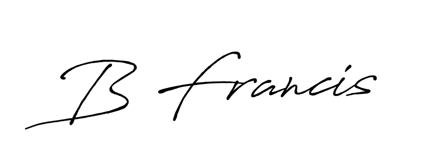 You can use this online signature creator to create a handwritten signature for the name B Francis. This is the best online autograph maker. B Francis signature style 7 images and pictures png