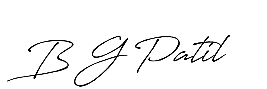 It looks lik you need a new signature style for name B G Patil. Design unique handwritten (Antro_Vectra_Bolder) signature with our free signature maker in just a few clicks. B G Patil signature style 7 images and pictures png