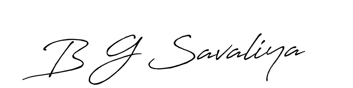 Once you've used our free online signature maker to create your best signature Antro_Vectra_Bolder style, it's time to enjoy all of the benefits that B G Savaliya name signing documents. B G Savaliya signature style 7 images and pictures png
