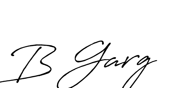 Best and Professional Signature Style for B Garg. Antro_Vectra_Bolder Best Signature Style Collection. B Garg signature style 7 images and pictures png