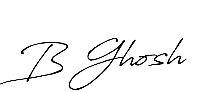 Once you've used our free online signature maker to create your best signature Antro_Vectra_Bolder style, it's time to enjoy all of the benefits that B Ghosh name signing documents. B Ghosh signature style 7 images and pictures png