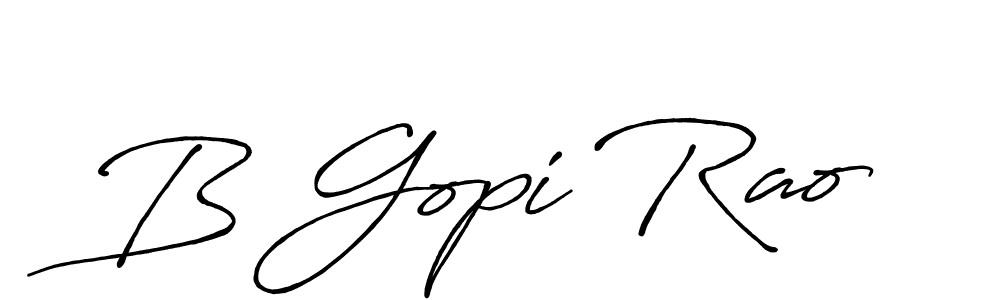 Make a beautiful signature design for name B Gopi Rao. Use this online signature maker to create a handwritten signature for free. B Gopi Rao signature style 7 images and pictures png