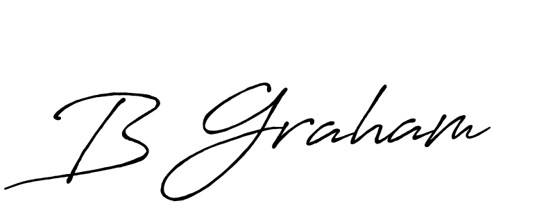 Best and Professional Signature Style for B Graham. Antro_Vectra_Bolder Best Signature Style Collection. B Graham signature style 7 images and pictures png